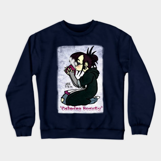 Calming Beauty Crewneck Sweatshirt by TeeJay93